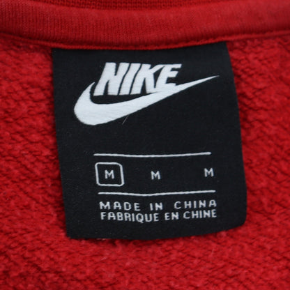 Mens UK Size M Nike Red Pullover Sweatshirt