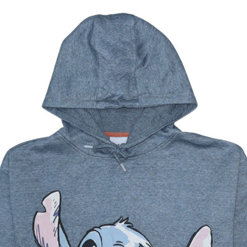 Womens UK Size L Disney Blue Pullover Hoodie