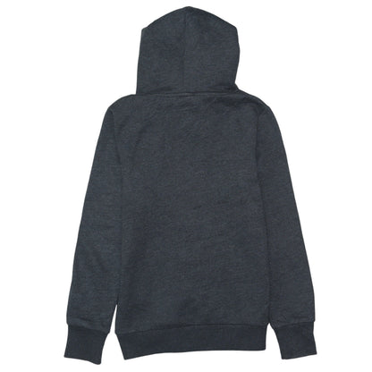 Womens UK Size M Superdry Grey Pullover Hoodie