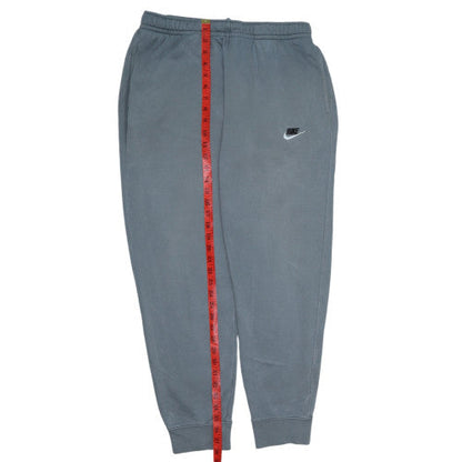 Nike Women’s Grey Jogger Sweatpants L Fleece Tapered Fit