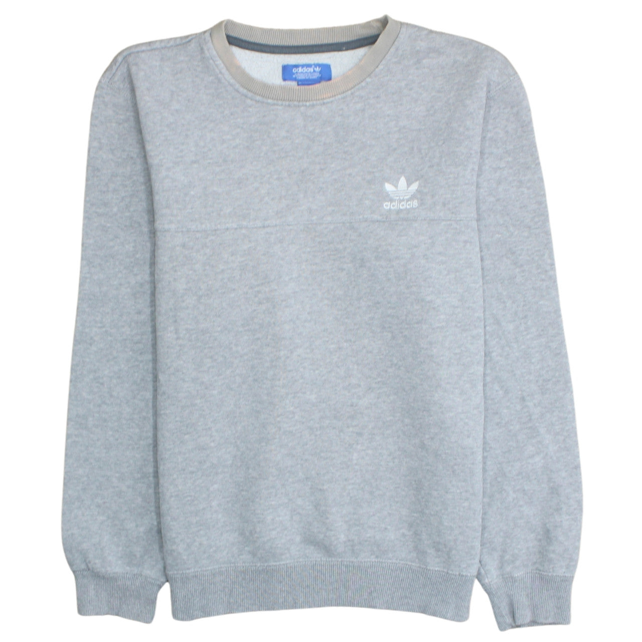 Mens UK Size S adidas Grey Pullover Sweatshirt