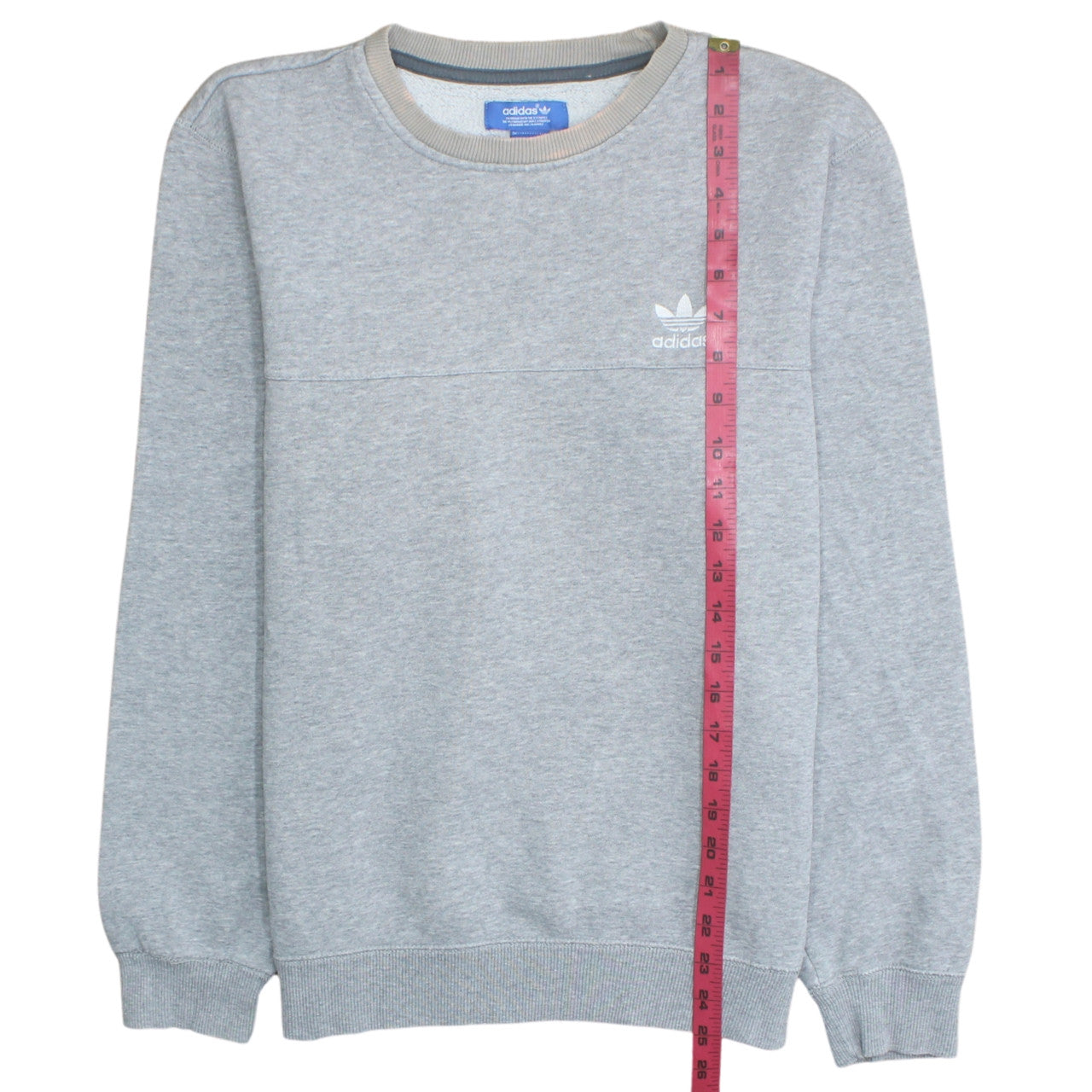 Mens UK Size S adidas Grey Pullover Sweatshirt