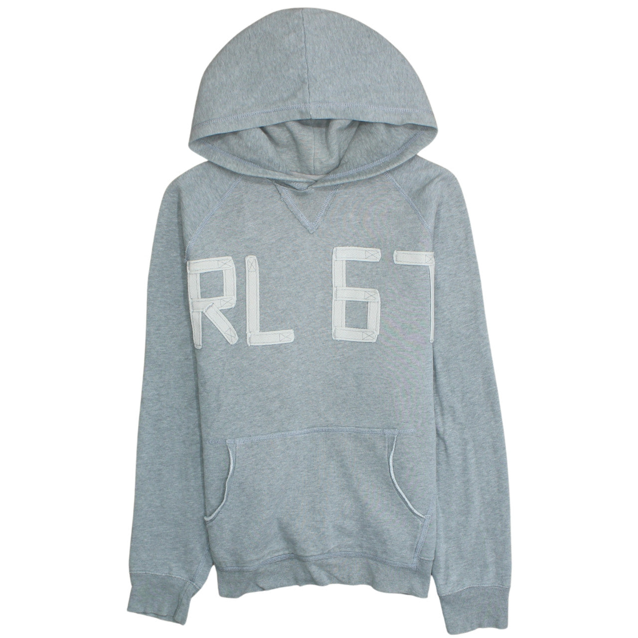 Womens UK Size L Ralph Lauren Grey Pullover Hoodie