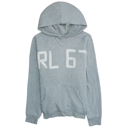 Womens UK Size L Ralph Lauren Grey Pullover Hoodie