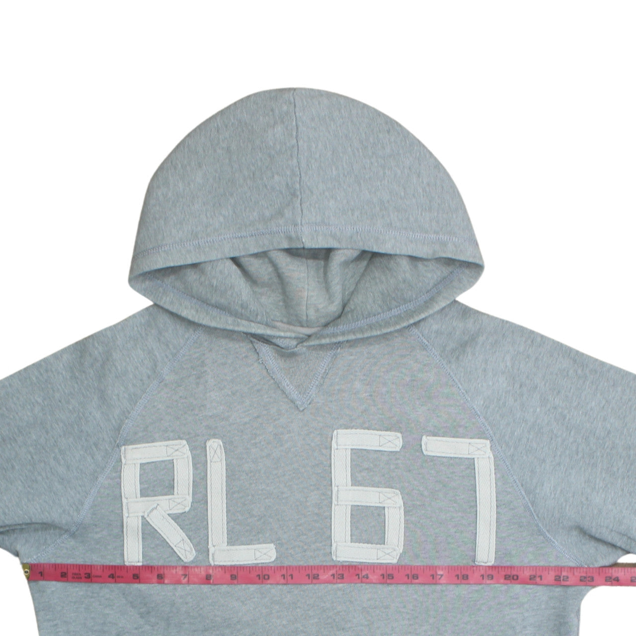 Womens UK Size L Ralph Lauren Grey Pullover Hoodie