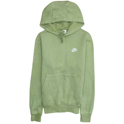 Mens UK Size XS Nike Green Pullover Hoodie