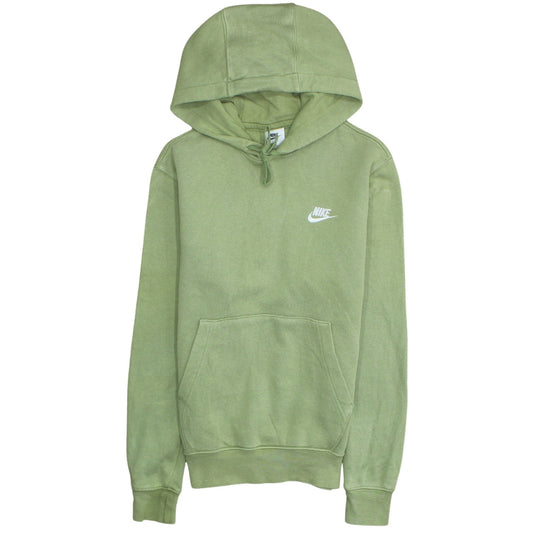 Mens UK Size XS Nike Green Pullover Hoodie