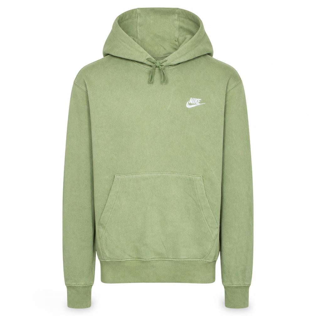 Mens UK Size XS Nike Green Pullover Hoodie