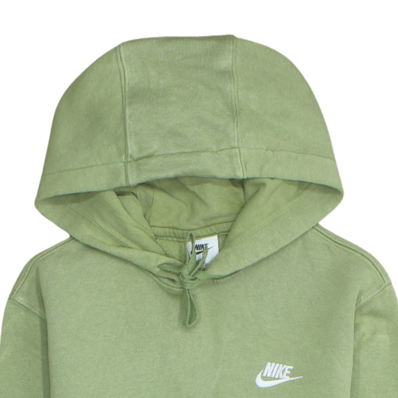Mens UK Size XS Nike Green Pullover Hoodie