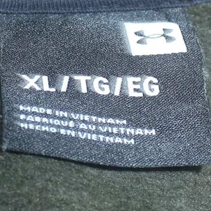 Mens UK Size XL Under armour Green Pullover Sweatshirt