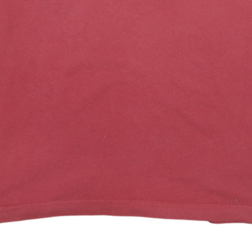 Mens UK Size M adidas Red  T-Shirt