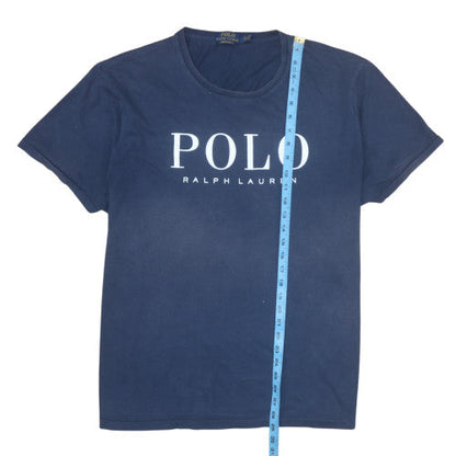 Polo Ralph Lauren Men's Navy Blue Custom Slim Fit Logo T-Shirt XXL