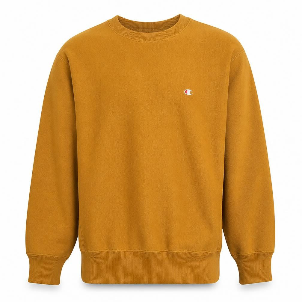 Mens UK Size S Champion Brown Pullover Sweatshirt