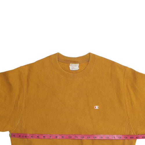 Mens UK Size S Champion Brown Pullover Sweatshirt