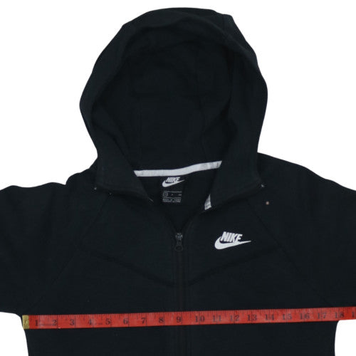 Mens UK Size S Nike Black Full Zip Hoodie
