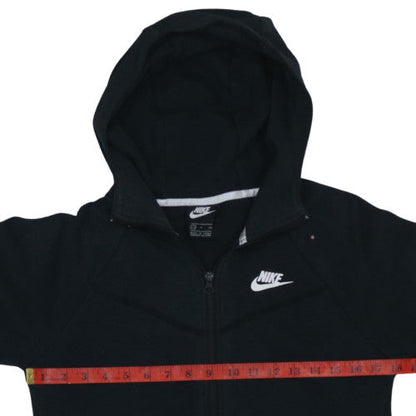 Mens UK Size S Nike Black Full Zip Hoodie