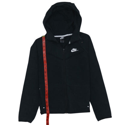 Mens UK Size S Nike Black Full Zip Hoodie