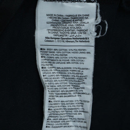 Mens UK Size S Nike Black Full Zip Hoodie