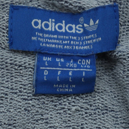 Mens UK Size L adidas Blue Pullover Sweatshirt