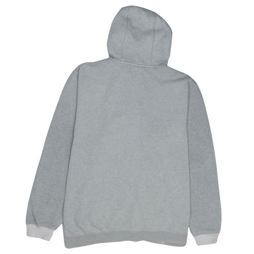 Mens UK Size 2XL Nike Grey Full Zip Hoodie