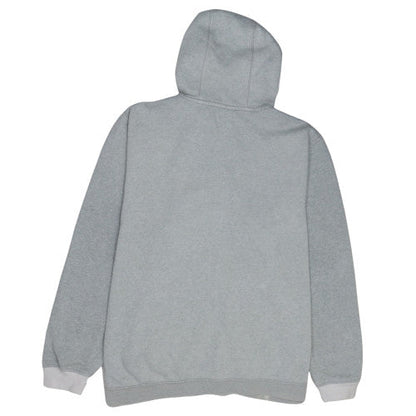 Mens UK Size 2XL Nike Grey Full Zip Hoodie