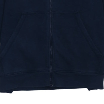 Mens UK Size XL adidas Blue Full Zip Hoodie