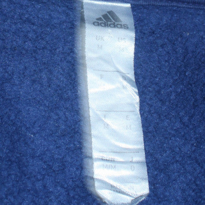 Mens UK Size M adidas Blue Pullover Sweatshirt