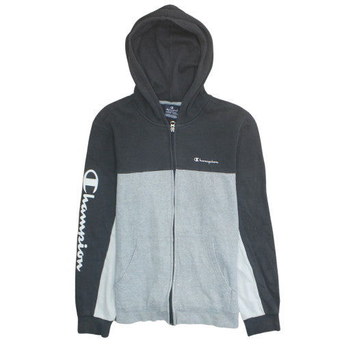 Boys UK Size 13-14 Years Champion Grey Full Zip Hoodie