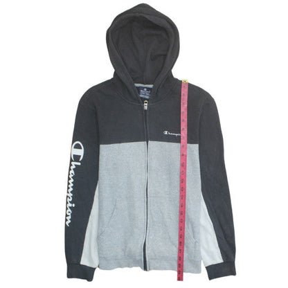 Boys UK Size 13-14 Years Champion Grey Full Zip Hoodie