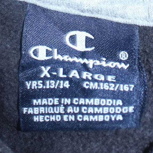 Boys UK Size 13-14 Years Champion Grey Full Zip Hoodie