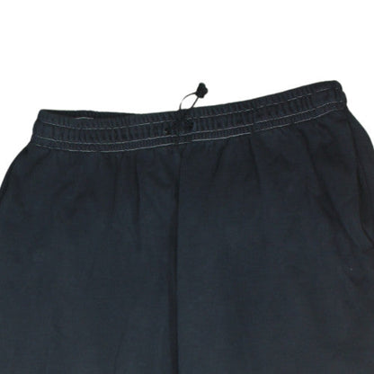Nike Mens Black Fleece Sweatpants M Regular Fit Elastic Waist