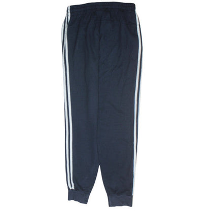 Adidas Womens Navy Blue Jogger Sweatpants M Elastic Waist