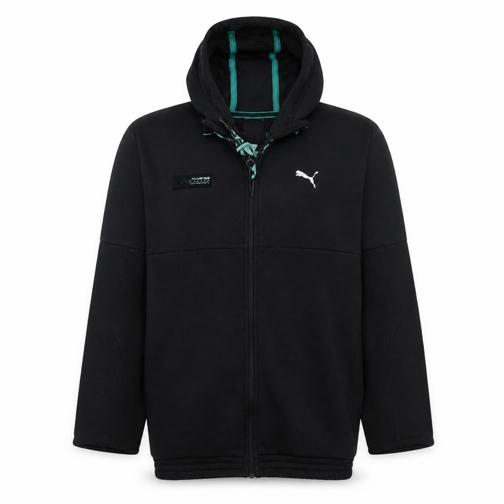 Mens UK Size M PUMA Black Full Zip Hoodie
