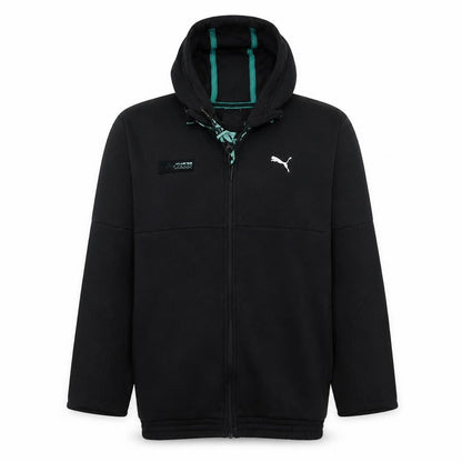 Mens UK Size M PUMA Black Full Zip Hoodie