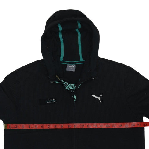 Mens UK Size M PUMA Black Full Zip Hoodie