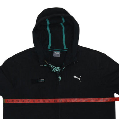 Mens UK Size M PUMA Black Full Zip Hoodie