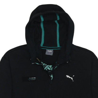 Mens UK Size M PUMA Black Full Zip Hoodie