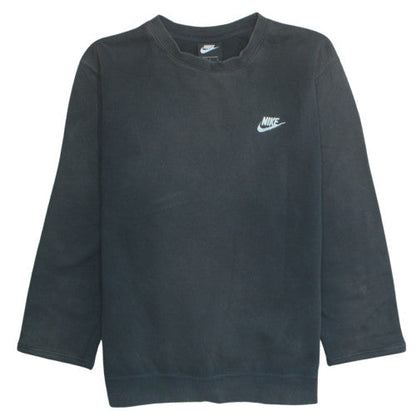 Mens UK Size L Nike Black Pullover Sweatshirt