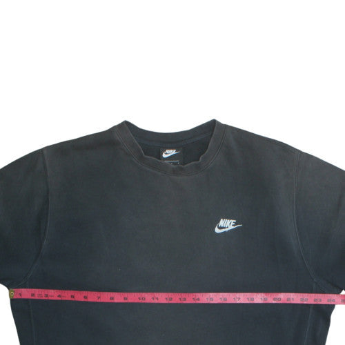 Mens UK Size L Nike Black Pullover Sweatshirt