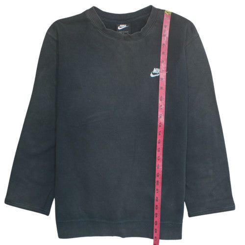 Mens UK Size L Nike Black Pullover Sweatshirt