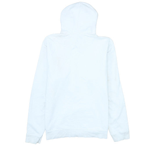 Mens UK Size L Diesel White Pullover Hoodie