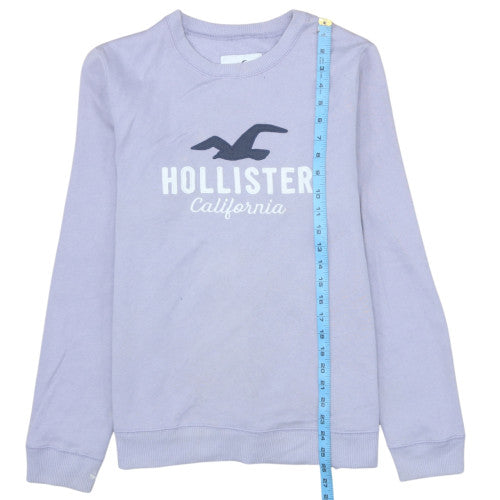 Womens UK Size L Hollister Purple Pullover Sweatshirt