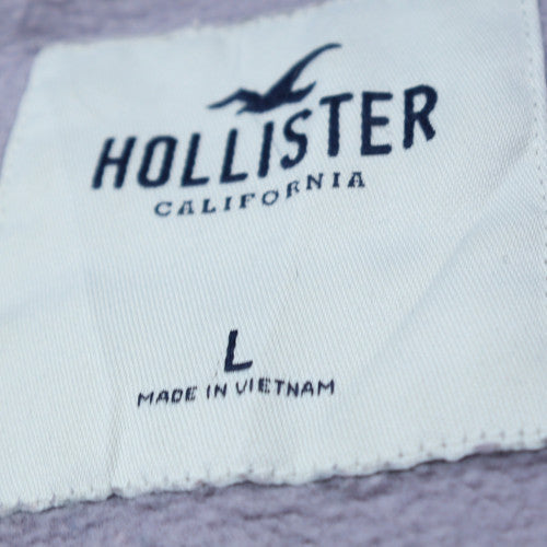 Womens UK Size L Hollister Purple Pullover Sweatshirt