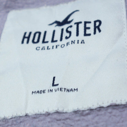 Womens UK Size L Hollister Purple Pullover Sweatshirt