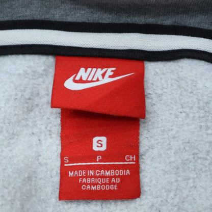 Mens UK Size S Nike Grey Full Zip Hoodie