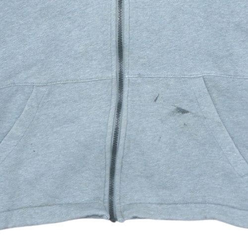Mens UK Size S Nike Grey Full Zip Hoodie