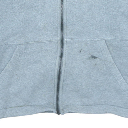 Mens UK Size S Nike Grey Full Zip Hoodie