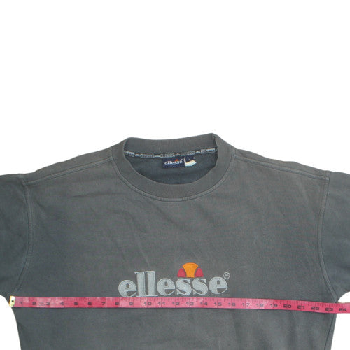 Mens UK Size M ellesse Grey Pullover Sweatshirt