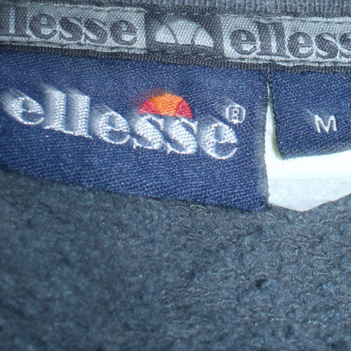 Mens UK Size M ellesse Grey Pullover Sweatshirt