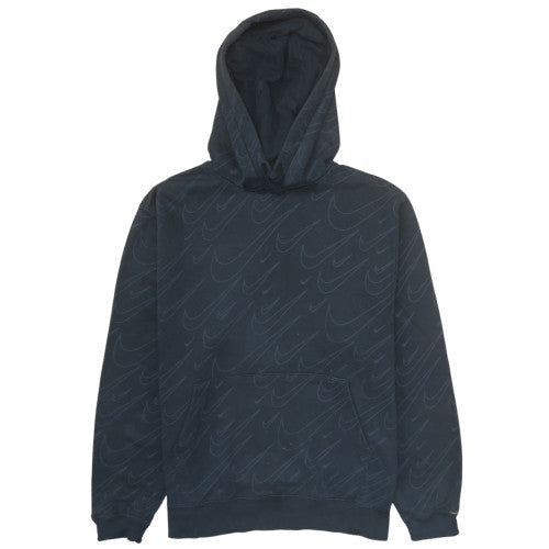 Mens UK Size M Nike Black Pullover Hoodie